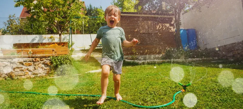 child playing