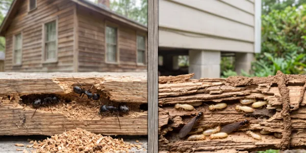 carpenter ant vs termite