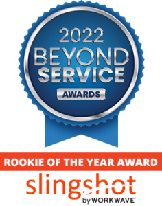 2022 Beyond Service Award - Slingshot