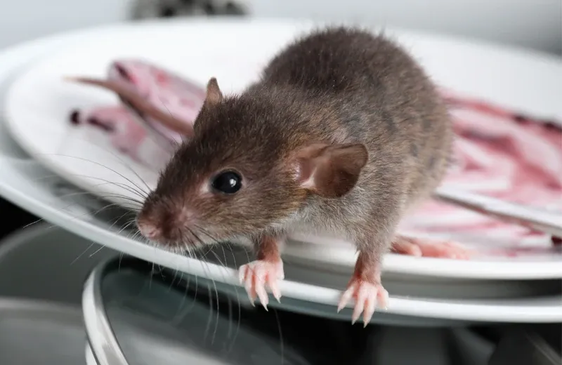 mouse in kitchen