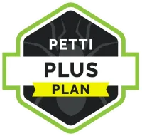 Petti Pest Control Plus Plan Badge