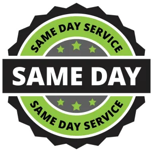 Same Day Service Badge